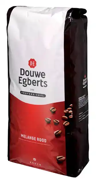 KOFFIE DOUWE EGBERTS BONEN MELANGE ROOD