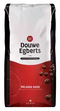 KOFFIE DOUWE EGBERTS BONEN MELANGE ROOD