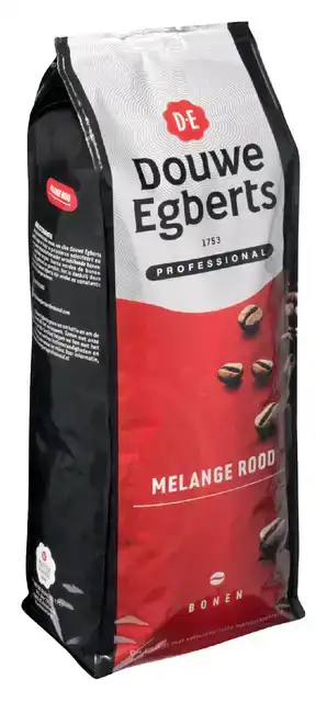 KOFFIE DOUWE EGBERTS BONEN MELANGE ROOD