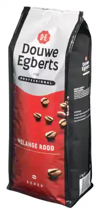 KOFFIE DOUWE EGBERTS BONEN MELANGE ROOD