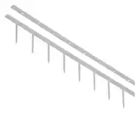 SUREBINDSTRIP 25MM 10PINS GRIJS