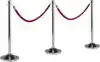 AFZETKOORD SECURIT 150CM ROOD CHROOME