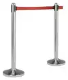 AFZETPAAL SECURIT RVS MET ROLBAND 210CM