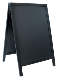 STOEPBORD SECURIT 550X850X30MM ZWART