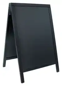 STOEPBORD SECURIT 550X850X30MM ZWART