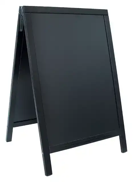 STOEPBORD SECURIT 550X850X30MM ZWART