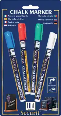 KRIJTSTIFT SECURIT SMA-100 ROND 1-2MM