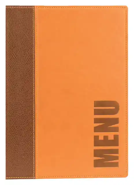 MENUKAART SECURIT TRENDY A5 1 X 2