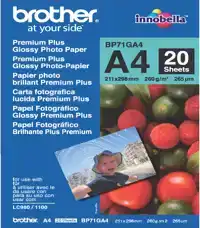FOTOPAPIER BROTHER BP-71 A4 260GR GLANS