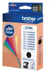 INKTCARTRIDGE BROTHER LC-223BK ZWART