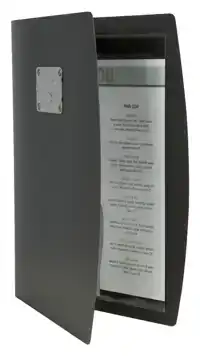 MENUKAART SECURIT RIO A4 1 X 2 TASSEN