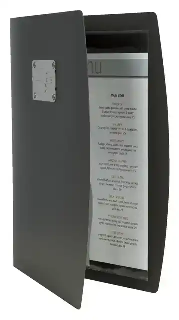 MENUKAART SECURIT RIO A4 1 X 2 TASSEN