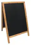STOEPBORD SECURIT 550X850X30MM TEAK TABLE CHALCKBOARD