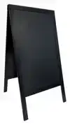 STOEPBORD SECURIT 700X1250X40MM ZWART