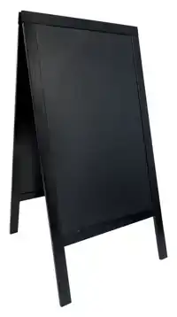 STOEPBORD SECURIT 700X1250X40MM ZWART