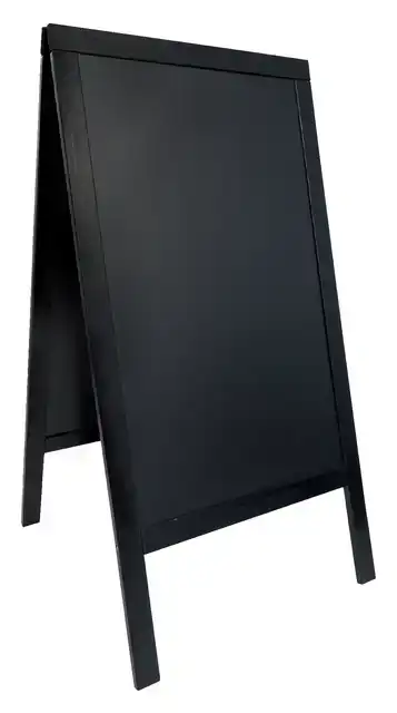 STOEPBORD SECURIT 700X1250X40MM ZWART