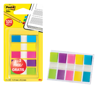 INDEXTABS POST-IT 6835 11.9X43.1MM 3+2