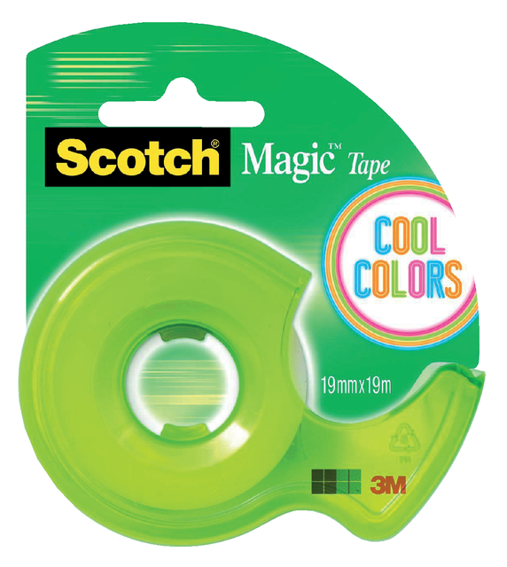 PLAKBAND SCOTCH 810 19MMX19M + AFROLLER