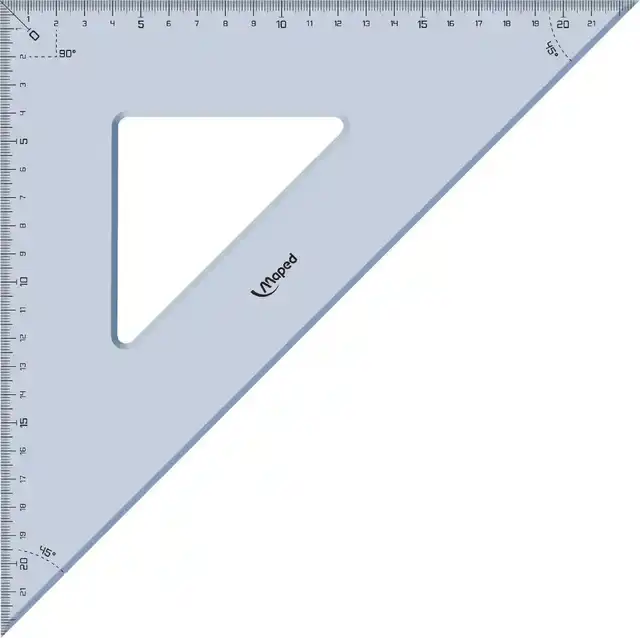 GEODRIEHOEK MAPED GEOMETRIC 32CM