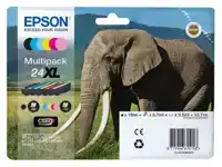 INKTCARTRIDGE EPSON 24XL T2438 ZWART +