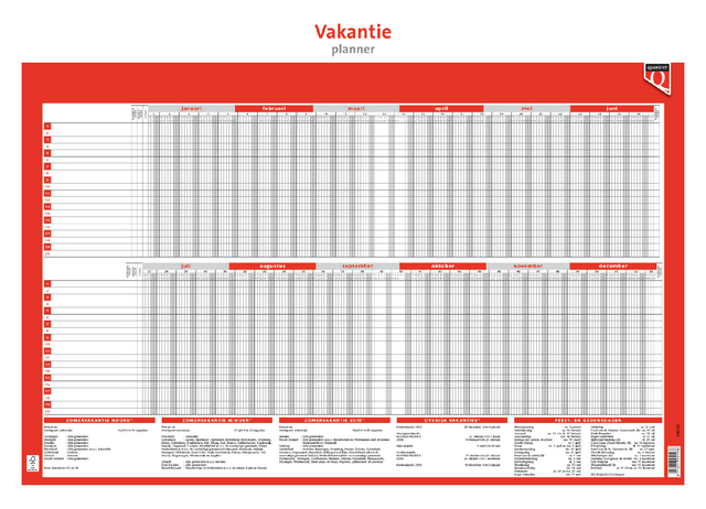 VAKANTIEPLANNER 2026 QUANTORE