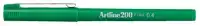 FINELINER ARTLINE 200 ROND F GROEN