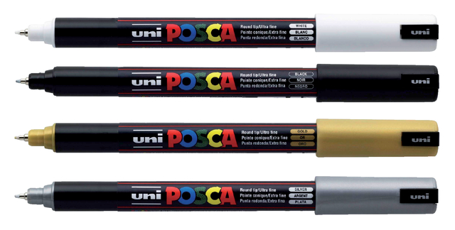 VERFSTIFT POSCA PC3M F DONKERBLAUW