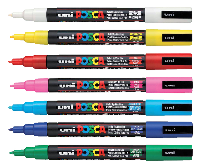VERFSTIFT POSCA PC5M M DONKERBLAUW