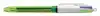 BALPEN BIC 4KLEUREN M FLUOR GEEL