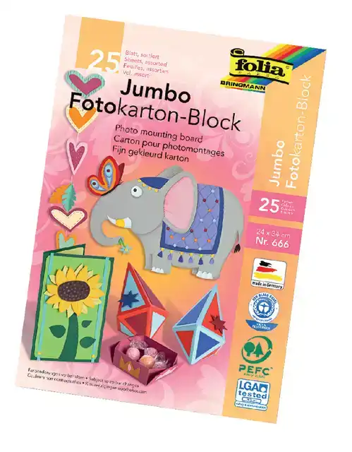 FOTOKARTON FOLIA 2Z 24X35CM 300GR 25VEL