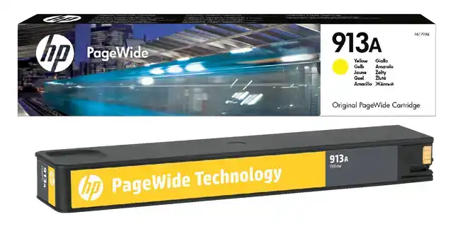 INKTCARTRIDGE HP F6T79AE 913A GEEL