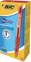 GELSCHRIJVER BIC GELOCITY M ROOD