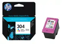 INKTCARTRIDGE HP N9K05AE 304 KLEUR