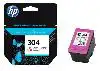 INKTCARTRIDGE HP N9K05AE 304 KLEUR