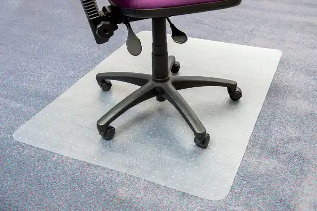 STOELMAT FLOORTEX PVC 120X150CM ZACHTE