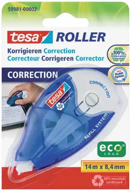 CORRECTIEROLLER TESA ECO 8.4MM