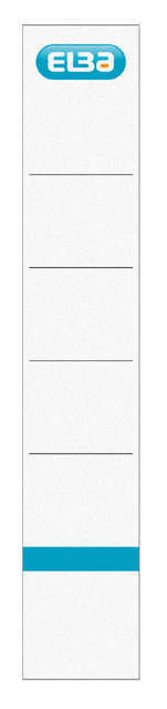 RUGETIKET ELBA 34X190MM ZK WT BL 10ST