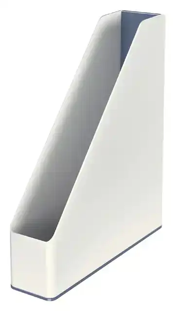 TIJDSCHRIFTCASSETTE LEITZ WOW WIT/GRIJS