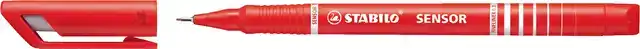 FINELINER STABILO SENSOR 189/40 F ROOD