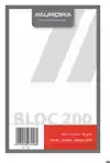 KLADBLOK AURORA 135X210MM BLANCO 200
