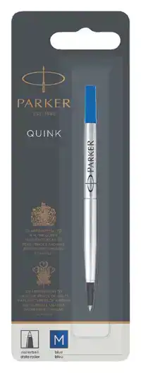 ROLLERPENVULLING PARKER QUINK M BLISTER