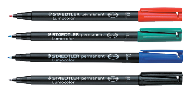 VILTSTIFT STAEDTLER OHP LUMO F 318 PERM