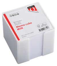 MEMOKUBUS QUANTORE 10X10X9CM 900V WT