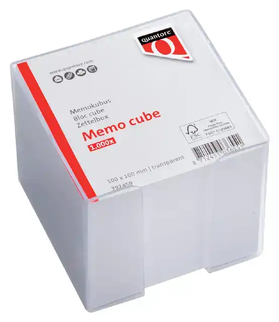 MEMOKUBUS QUANTORE 10X10X9CM 900V