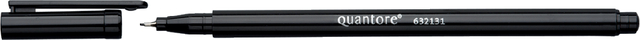 FINELINER QUANTORE 0.4MM ZWART