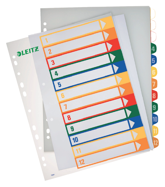 TABBLAD LEITZ WOW INDEX PRINTBAAR PP