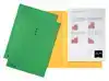 VOUWMAP ESSELTE A4 MANILLA 180GR GROEN