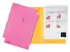 VOUWMAP ESSELTE A4 MANILLA 180GR ROZE