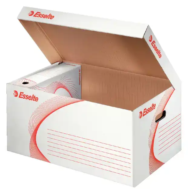 ARCHIEFDOOS MET DEKSEL ESSELTE