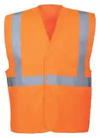 VEILIGHEIDSVEST PORTWEST C472 FLUOR